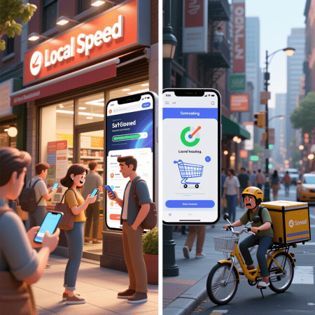 تاثیر سرعت سایت بر فروش