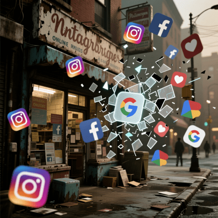 حضور آنلاین پراکنده کسب‌وکارهای محلی